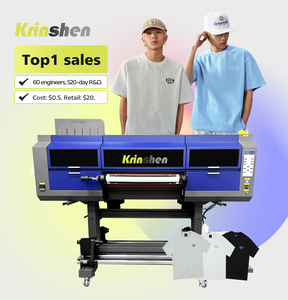 Krinshen Impresora Multifuncional Todo en Uno Uv Dtf Impresora Dtf Uv Adaptive UV DTF Impresora de Bordado 3D para Textiles - Product Image 1