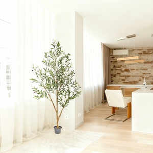 Bossion Vente en gros Arbre artificiel en plastique, faux <span class=keywords><strong>olivier</strong></span>, décoration intérieure, <span class=keywords><strong>olivier</strong></span> artificiel - Product Image 3
