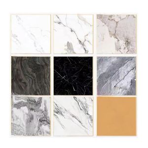 Meilleur <span class=keywords><strong>prix</strong></span> d'usine Panneau de façade en marbre Alternative haute brillance UV Panneaux muraux en ardoise de carbone - Product Image 5