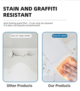 Revêtement respirant et imperméable - Écologique et brillant - Pour béton/<span class=keywords><strong>bois</strong></span> - Résistant aux taches, longue durée - Product Image 4