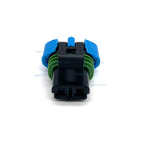 Conector de arnés de cables impermeable sellado hembra de 2 pines enchufe de ventilador de coche 15300027 enchufe de conector de carcasa eléctrica automotriz