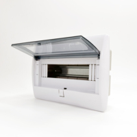 Boîte de distribution électrique portable étanche OEM HPK 12 boucles, entièrement en plastique, installation dissimulée