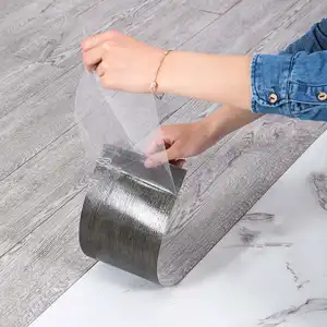 쉬운 유지 보수 Pvc 바닥 비닐 바닥 타일 자체 접착 바닥에 스틱