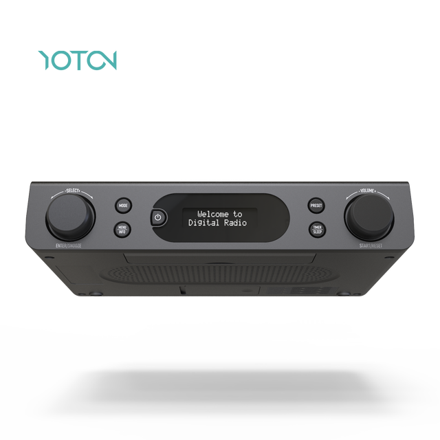 Wholesale Compact Digital Kitchen Clock Radio DAB AM FM Bands Dual Alarm Internet Radio Portable BT Streaming Stereo Screen AC