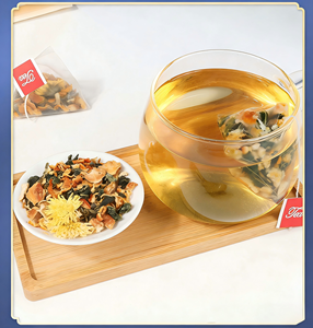 Thé biologique pour la gorge et les maux de gorge, avec chrysanthème et fleurs séchées de Sterculia, thé en vrac en sachet - Product Image 4