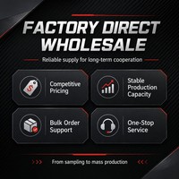 Lèvre de séparation avant en fibre de carbone personnalisée HYM pour Ford Mustang, kit carrosserie extérieur, OEM ODM, accessoires de modification automobile légers