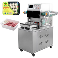 Machine de scellage sous vide industrielle YT-380 pour la transformation de la viande avec système de mélange de gaz automatique