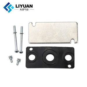 Placa Base para Válvula Solenoide Neumática LiYuan 4V210-08 4V110-06, Junta de la Tapa de Ensamblaje, Piezas Automotrices - Product Image 1