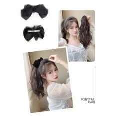 Pinza extraíble para mujer, accesorio para peinar el cabello parcial con pasador de cinta, Metal para peinar el cabello - Product Image 1