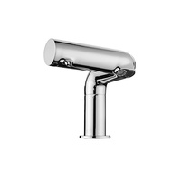 Robinet intelligent 2-en-1 avec capteur laser, distributeur automatique de savon moussant mains libres pour salle de bain, construction en laiton