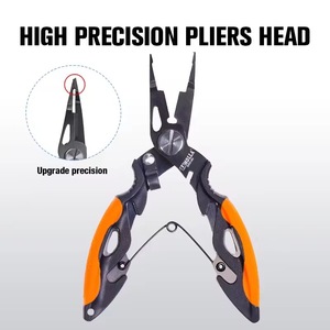 Herramienta de control de peces de bucle abierto con Clip de cebo multifuncional de acero inoxidable compacto ligero en alicates de pesca de <span class=keywords><strong>3</strong></span> colores - Product Image 6