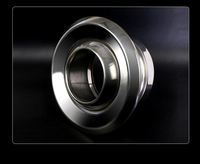 Buse à jet sphérique réglable à 360 degrés en acier inoxydable pour système de ventilation CVC, atelier commercial, aéroport