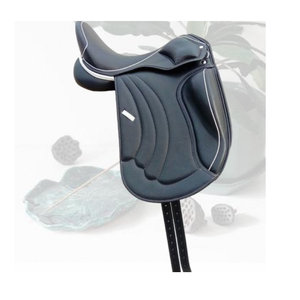 Silla de Doma de Cuero de Alta Gama con Diseño Ergonómico de Contacto Cercano, Asiento Acolchado Suave y Construcción de Arco para Entrenamiento - Product Image 6