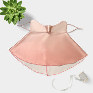 Masque facial en soie 22 Momme UPF 50 + Masque de protection solaire demi-couvrant Anti-UV avec voile de protection solaire pour le cou - Product Image 3