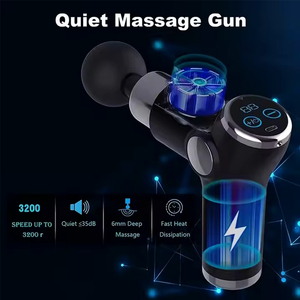 <span class=keywords><strong>2025</strong></span> nuevo diseño <span class=keywords><strong>Mini</strong></span> pistola de masaje pantalla LED Fitness impacto muscular relajación masajeador pantalla LCD inteligente Fascia pistola vibrador - Product Image 2