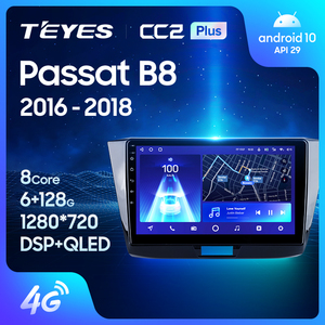 TEYES CC2 <span class=keywords><strong>PLUS</strong></span> REPRODUCTOR DE DVD para coche para Volkswagen Passat B8 2016 - 2018 10 pulgadas <span class=keywords><strong>One</strong></span> Din pantalla táctil REPRODUCTOR DE DVD para coche - Product Image 5