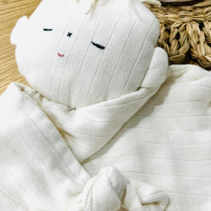 Vêtements pour bébés en coton biologique de haute qualité garçons 0-3 mois barboteuses nouveau-né ensemble de puces corporelles à manches courtes fabriqué au Vietnam - Product Image 6