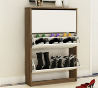 Murah Lemari Kayu Modern Desain Rak Sepatu untuk Rumah