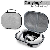 Sac de rangement portable EVA antichoc et résistant aux rayures, adapté aux accessoires Oculus Quest 2 VR étui antichoc