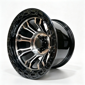 Rines de Aleación HAMMAL 15x10 -44 Offset para Neumáticos Anchos, Todoterreno, PCD 5x114.3 6x139.7, Estilo <span class=keywords><strong>Beadlock</strong></span>, <span class=keywords><strong>4x4</strong></span>, 4WD, para Camionetas, 800KG, Nuevos - Product Image 1