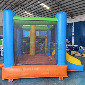 Château gonflable intérieur pour enfants avec piscine à balles, petit modèle - Product Image 3