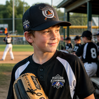 Fabrik OEM Maßgefertigte Cooperstown-Style Baseball-Anstecknadel Zinklegierung Emaille-Abzeichen Personalisierter Teamname Sportverein Souvenir