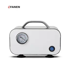 Fanen 10L/min Electric Portable Oilless Diaphragm Vacuum Pump