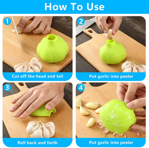 Pelador <span class=keywords><strong>de</strong></span> Ajo Manual para Cocina, Prensa <span class=keywords><strong>de</strong></span> Ajo, Pelador <span class=keywords><strong>de</strong></span> Silicona - Product Image 6