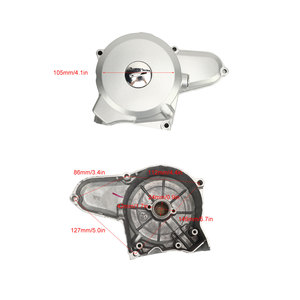 Couvre-moteur de voiture en alliage d'aluminium, couvre-moteur de démarrage supérieur <span class=keywords><strong>pour</strong></span> ATV <span class=keywords><strong>Quad</strong></span> Dirt Bike 90cc 110cc 125cc - Product Image 2