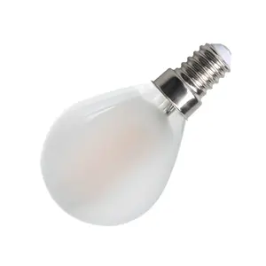 젖빛 유리 4W G45 디 밍이 가능한 LED 필라멘트 전구 E26LED 빈티지 에디슨 전구 홈 펜던트 골동품 조명