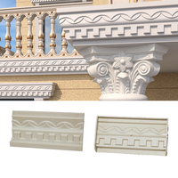 Moules décoratifs en plastique ABS pour corniches en béton, prix usine, pour la maison