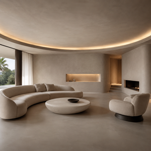 Revestimiento de Microcemento de <span class=keywords><strong>Color</strong></span> Personalizable, Microcemento Duradero sin Juntas para Decoración de Paredes y Pisos Interiores y Exteriores - Product Image 4