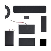 Panneau solaire SMT de petite taille à forme sélectionnable, cellules PV mini Sunpower de 0,05W, 0,2W, 0,4W, 1W, 2W, 3W pour lampe anti-moustiques