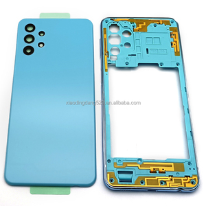 Per <span class=keywords><strong>Samsung</strong></span> <span class=keywords><strong>Galaxy</strong></span> <span class=keywords><strong>A32</strong></span> 5G 4G A326: Scocca Completa con Telaio Centrale in Metallo, Coperchio Posteriore in Vetro e Sportello Batteria per Riparazione - Product Image 3