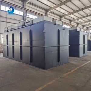 Station d'épuration MBBR pour maison individuelle, 500 m³/jour, avec <span class=keywords><strong>fosse</strong></span> <span class=keywords><strong>septique</strong></span> en PRV - Product Image 1