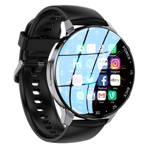H18 Android <span class=keywords><strong>montre</strong></span> intelligente pour hommes réseau 4g double caméra Hd écran tactile complet Ip67 étanche 64g fente d'appel pour carte Sim - Product Image 2