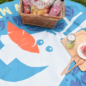 Buen Precio Final tema personalizado impermeable Universal Camping alfombra al aire libre playa Picnic Mat - Product Image 3
