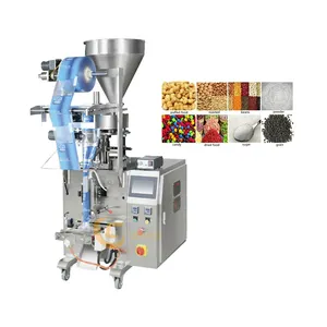 Máquina de embalagem pequena escala totalmente automática de sementes de girassol, nozes de casco, máquinas de embalagem de granel