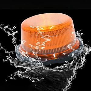 Светодиодный стробоскоп-вспышка, аварийный маяк для автомобиля, грузовика, на крышу, с магнитным основанием, 12В, универсальный, сигнальный, мигающий свет - Product Image 2