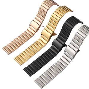 <span class=keywords><strong>Bracelet</strong></span> en acier inoxydable en gros pour <span class=keywords><strong>Apple</strong></span> <span class=keywords><strong>Watch</strong></span> Series 8/7/6/SE, maillons articulés en bambou (maillons à perle unique), fermoir intégré - Product Image 2