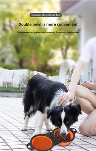 FishPrincess 400ml Eco-Friendly Collapsible <strong>Pet</strong> Water <strong>Bowl</strong> <strong>Durable</strong> Travel <strong>Bowl</strong> for Dogs Food Grade Silicone - Product Image 6