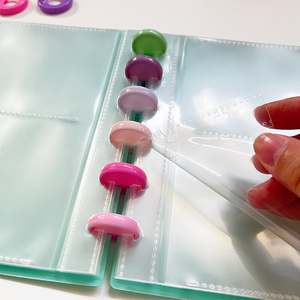 RINGNOTE 25 mm Planner Disc Bound Ring Binding Discs pour Notebook Loose-leaf <span class=keywords><strong>Photo</strong></span> <span class=keywords><strong>Album</strong></span> Ring Buckle - Product Image 3