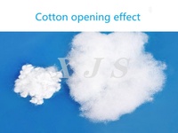 Ouvre-fibres automatique pour la production d'oreillers de maternité à dossier, machine à gonfler le coton pour oreillers de voyage en U pour le cou