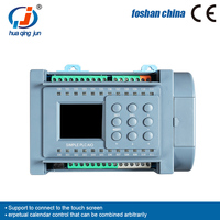 Huaqingjun 8DI 8DO Salida de relé PLC Salidas analógicas 0-20mA WIFI Aplicación de teléfono PLC programable para máquina expendedora