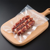 Groothandel Vacuüm Bewaarzakken Transparant Voedselveilig Op Maat BPA Vrij Ham Bacon Worst Lekvrije Verpakkingszak