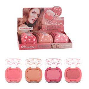 Rubor <span class=keywords><strong>Kiss</strong></span> <span class=keywords><strong>Beauty</strong></span>, Color Natural Brillante, Rubor para Mejillas, Maquillaje Facial, Producto de Belleza, Cosmético, Logotipo Personalizado, Marca Privada - Product Image 2