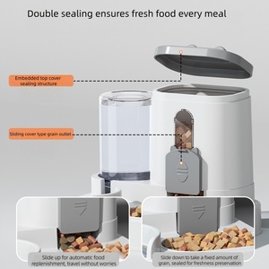 <span class=keywords><strong>Accessoires</strong></span> et fournitures pour animaleries en gros : Fontaine à eau automatique pour chiots, chiens et chats, distributeur de nourriture, bols et mangeoires pour chiens - Product Image 4