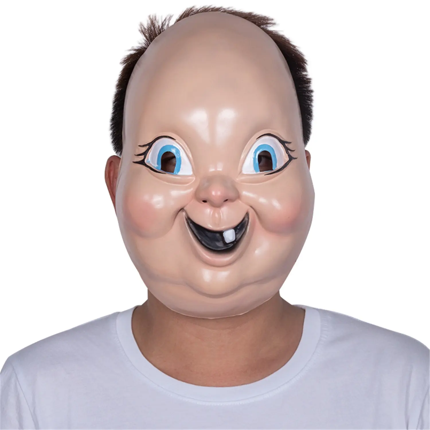 Dropshipping Happy Death Day Mask Adult Creepy Baby Halloween Movie Costume Fancy Dress