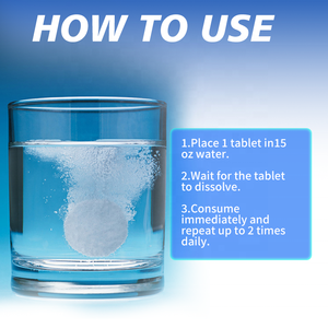 Comprimés d'hydrogène moléculaire H2 à haute concentration, marque privée OEM, pour le soutien immunitaire et la performance sportive - Product Image 2