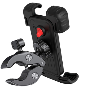 פעולת יד אחת טלפון מתכת קליפ שחור טופר שחור אופניים טלפון הר אופנוע handlebar - Product Image 3